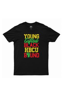 HBCU Pride & Joy Kids' YGB Graphic Tee in Black
