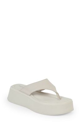 Vagabond Shoemakers Vagabond Courtney Platform Flip Flop in Off White