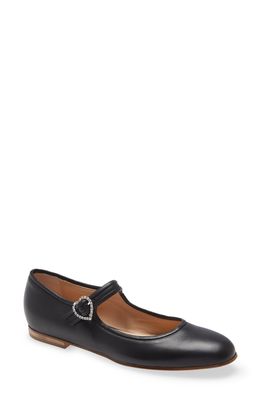 Brother Vellies Picnic Mary Jane in Midnight/nappa Leather