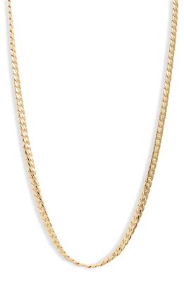 Jenny Bird Wallace Cuban Chain Necklace in High Polish Gold