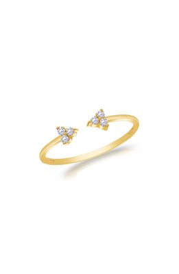 Hueb Reverie Open Diamond Ring in Yellow Gold
