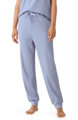 EILEEN FISHER SLEEP wear The Slow Stretch Organic Cotton Thermal Joggers in Delphine