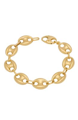 Stephanie Windsor Mariner Link Bracelet in Yellow Gold