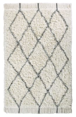 Lorena Canals Berber Washable Wool Rug in Natural