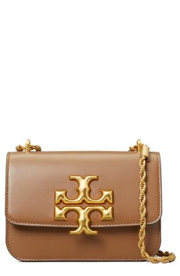 Tory Burch Small Eleanor Convertible Leather Shoulder Bag in Moose
