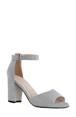 Touch Ups Amaya Ankle Strap Sandal in Silver