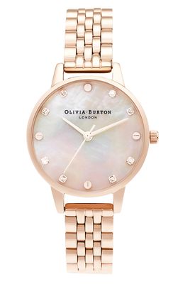 Olivia Burton Screw Detail Bracelet Watch