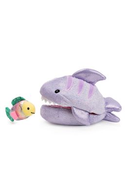 Gund Plush Pods Shark & Fish Stuffed Toys in Purple