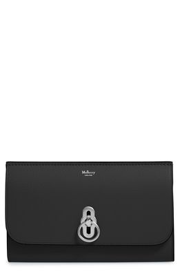 Mulberry Amberley Leather Wallet in Black