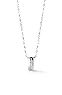 Dana Rebecca Designs Sadie Pearl Diamond Pendant Necklace in White Gold