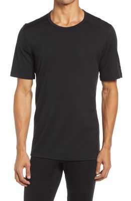 Icebreaker Men's 200 Oasis Merino Wool T-Shirt in Black