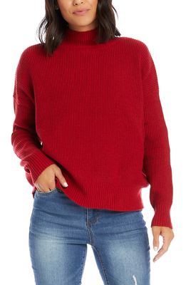 Karen Kane Turtleneck Sweater in Red