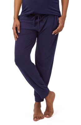 Stowaway Collection Maternity Lounge Pants in Navy