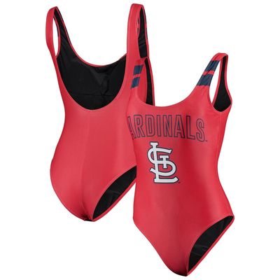Women's FOCO Red St. Louis Cardinals One-Piece Bathing Suit