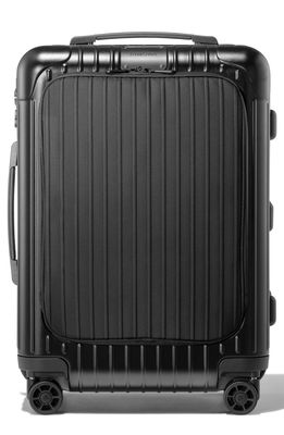 RIMOWA Essential Sleeve Cabin 22-Inch Wheeled Carry-On in Matte Black