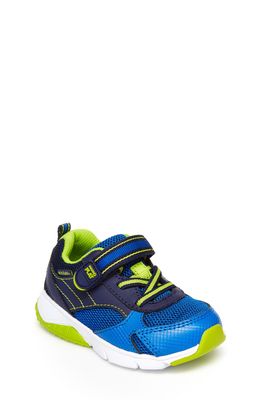Stride Rite M2P Indy Sneaker in Navy Leather/Textile