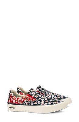 SeaVees Hawthorne Floral Slip-On Sneaker in Daisy