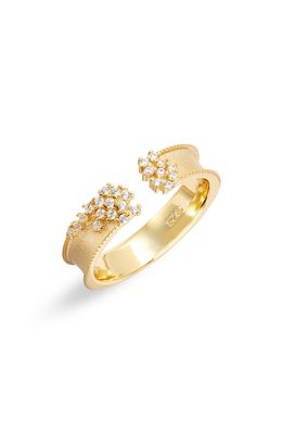 Azura Jewelry Open Band Ring in Yellow Gold