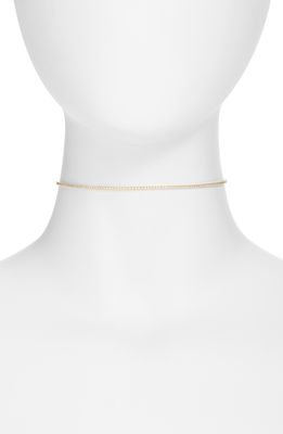 SHYMI Celine Tennis Choker Necklace in Gold
