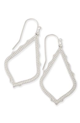 Kendra Scott Sophia Drop Earrings in Silver