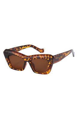 Fifth & Ninth Cairo 58m Cat Eye Sunglasses in Torte/Brown