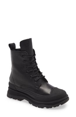 Cordani Pelham Combat Boot in Black Leather