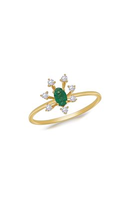 Hueb Bestow Ring in Emerald