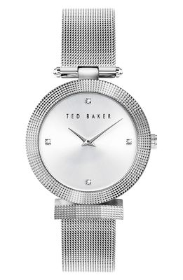 Ted Baker London Bow Mesh Strap Watch