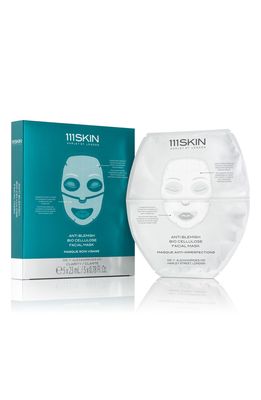 111SKIN 5-Count Anti-Blemish Bio-Cellulose Facial Mask