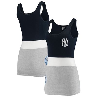 Women's Refried Apparel Navy New York Yankees Sustainable Tri-Blend Tank Top