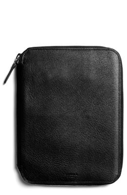 Shinola Leather Tech Portfolio in Black