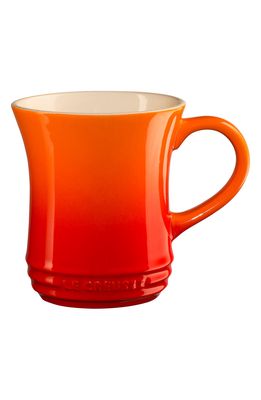 Le Creuset 14-Ounce Stoneware Tea Mug in Flame
