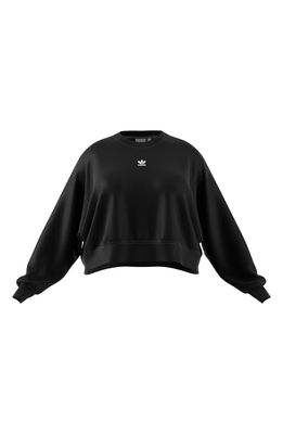 adidas Originals Trefoil Sweatshirt in Black/Black