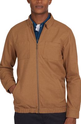 Barbour Clipson Overshirt in Sandstone