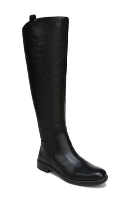 Franco Sarto Meyer Knee High Boot in Black Leather