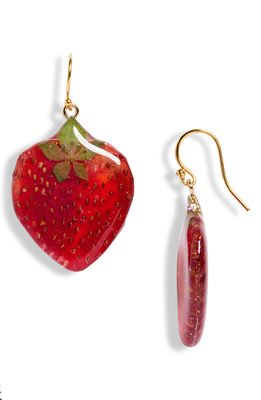 Dauphinette Strawberry Drop Earrings
