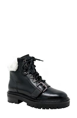 Charles David Clich Faux Fur Cuff Boot in Black