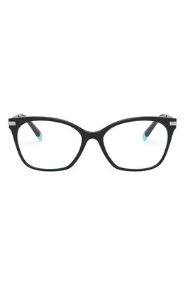 Tiffany & Co. 54mm Square Optical Glasses in Black Blue