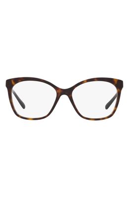 Michael Kors 53mm Square Optical Glasses in Dark Tortoise