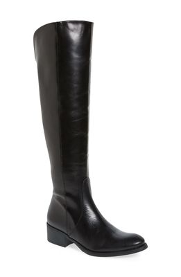 Toni Pons 'Tallin' Over-The-Knee Riding Boot in Black Leather