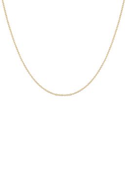 EF Collection Chain Necklace in Yellow Gold