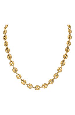 Stephanie Windsor Small Mariner Link Necklace in Yellow Gold