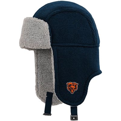 Outerstuff Youth Navy Chicago Bears Flat Trooper Knit Hat
