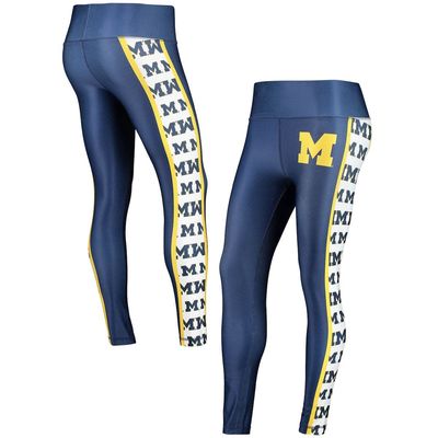 Women's Concepts Sport Navy Michigan Wolverines Dormer Knit Leggings