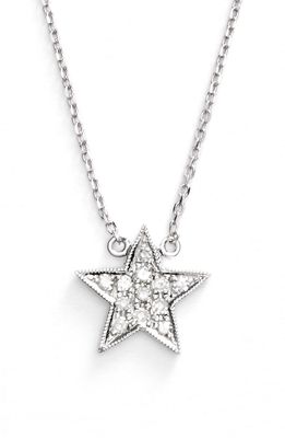 Dana Rebecca Designs 'Julianne Himiko' Diamond Star Pendant Necklace in White Gold