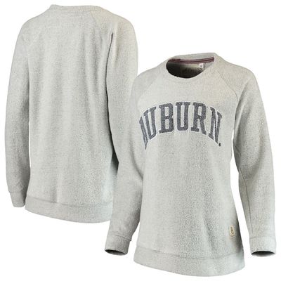 Women's Pressbox Gray Auburn Tigers Helena Comfy Sweatshirt