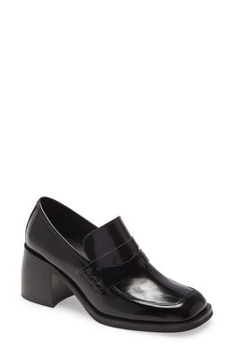 Jeffrey Campbell Ecole Loafer Pump in Black Box