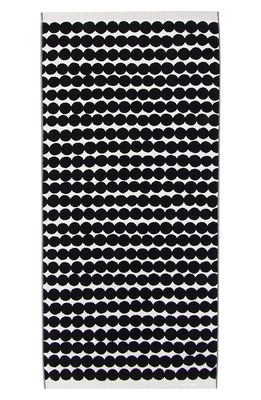 Marimekko Rasymatto Towel in Black