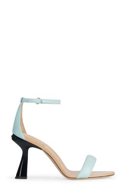 Givenchy Carene Two-Tone Ankle Strap Sandal in Acqua Marine