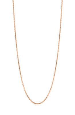 Qeelin 18K Gold Chain Necklace in Rose Gold